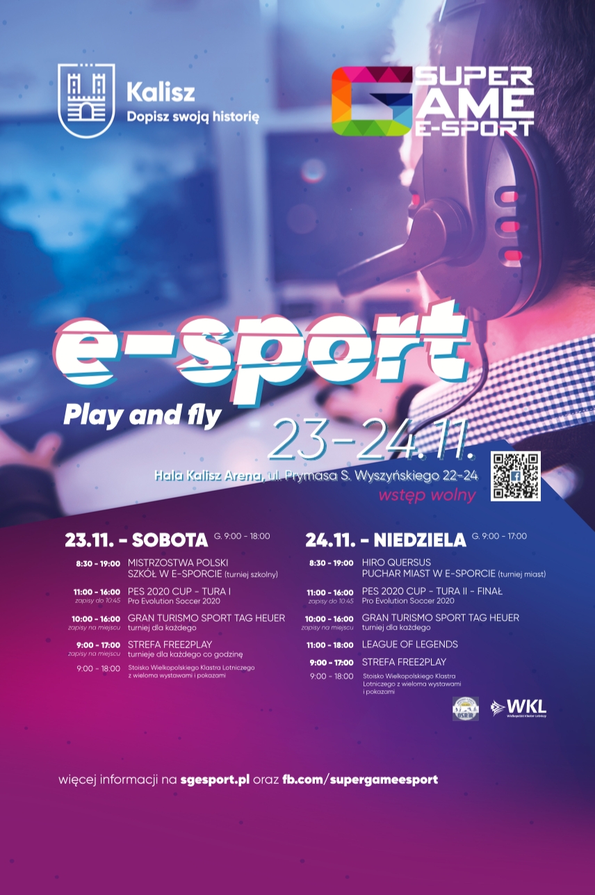 Play and fly - e-sport